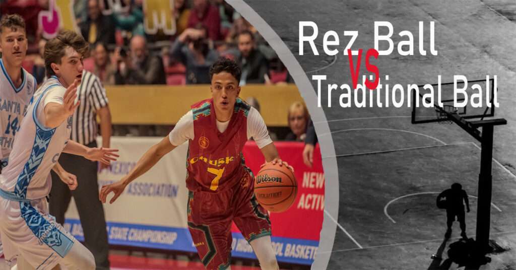 How is Rez Ball different from traditional basketball?